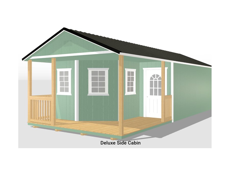 Deluxe Side Cabin — portable building for sale in Port Charlotte, FL
