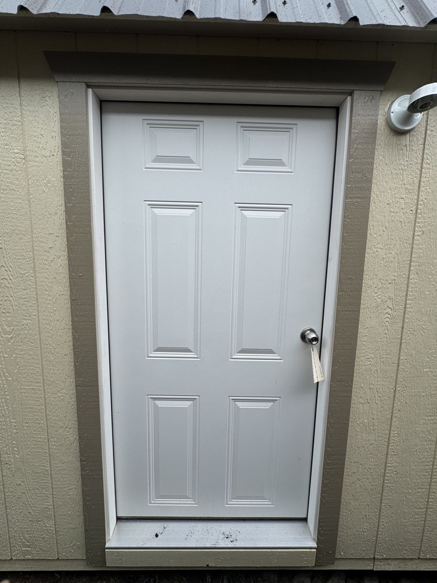 The steel in-swing door