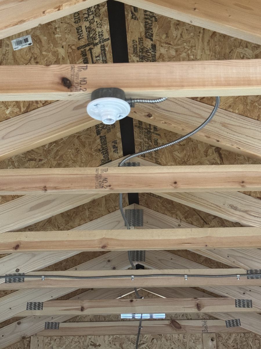 The overhead light