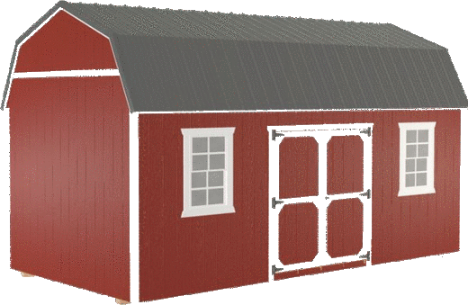 Side Lofted Barn — portable building for sale in Port Charlotte, FL
